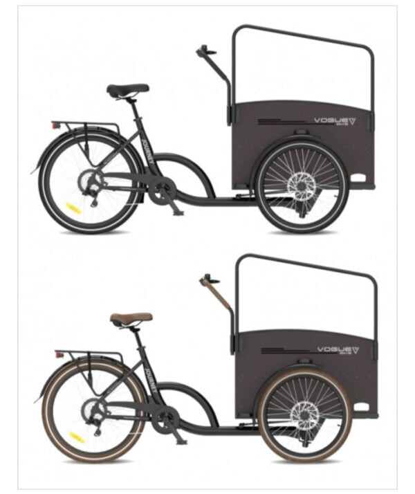 VOGUE JOURNEY ELEKTRISCHE BAKFIETS - HYDRAULIC